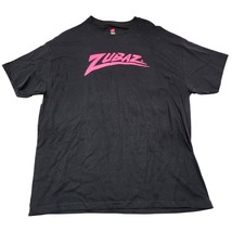 Vintage Zubaz Black Hanes Tagless T Shirt Mens XL Graphic Tee - $19.80