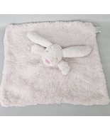 OKIE DOKIE Soft Plush Pink Bunny Lovey Security Blanket for Baby~13&quot; x 13&quot; - $14.84