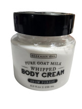 Beekman 1802 Whipped Body Cream 8 oz Snow Forest. Pure Goat Milk Fresh Clean  - $21.57