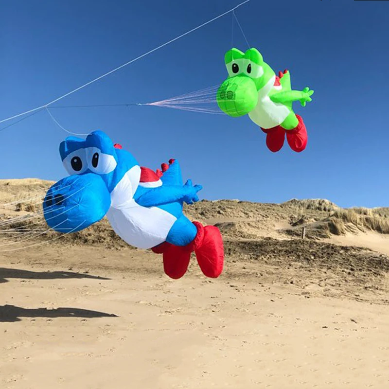 3m Dragon Kite Pendant High Quality Nylon Soft Inflatable Show Kite Line Laundry - £136.74 GBP
