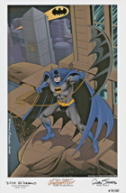 Dick Giordano Batman Final Knight Art Print Signed Joe Rubinstein &amp; Rob Jones - £23.67 GBP