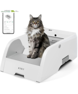 S6 Self Cleaning Litter Box, Upgraded Automatic Cat Litter Box Self Clea... - $385.48