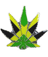 REGGAE FLAG POT LEAF HAT PIN #604 jacket lapel biker novelty metal hatpi... - $5.19 CAD