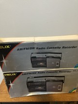 Vintage Helix Radio AM/FM/SW Radio Cassette Recorder BRAND NEW! HX-4501 ... - $1,513.12 MXN