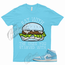 EAT T Shirt for J1 1 Mid University Blue UNC Ice Chill Argon Ocean 90 95 Pacific - £18.44 GBP+