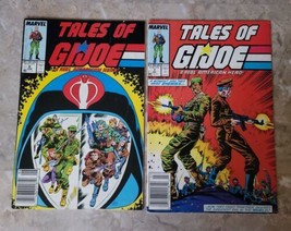 Lot of 2 Comics TALES OF G.I. JOE #6 and #7, 1988 Marvel Comics, SEE DES... - £11.84 GBP