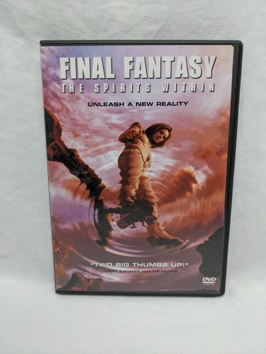 Final Fantasy The Spirits Within Unleash A New Reality DVD - $7.92 Final Fantasy The Spirits Within Unleash A New Reality DVD - $7.92