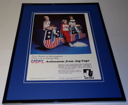 1983 Jog Togs USFL Activewear Framed 11x14 ORIGINAL Advertisement - £31.64 GBP