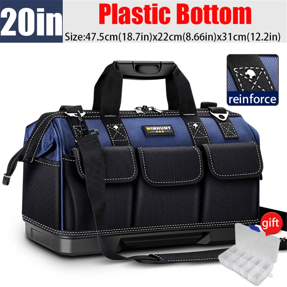 Tool Bag Large Multi-Function with Multi Pockets Organizer Heavy Duty Tool Pouch - £90.35 GBP