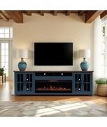 97&quot; Fireplace TV Stand, 100&quot; TV Console | Minimal Assembly, Blue Whiskey - $31,136.24 MXN