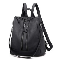 2021 Vintage Women Backpack High Quality Youth Leather Backpa for Teenage Girls  - £140.18 GBP