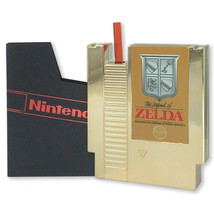 The Legend of Zelda Gold NES Cartridge Canteen with Straw and Funnel NEW UNUSED - £15.19 GBP