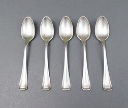 Gotham Old French 1904 Antique Sterling Silver 5 1/2&quot; Coffee Spoon Set Of 5 - £97.94 GBP