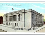 Hamilton County Court House Cincinnati Ohio OH UNP WB Postcard V21 - £2.30 GBP