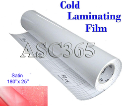 180*25inch 3mil  Satin/ Matt / Glossy  Cold Laminating Glue Film Rolls - £7.99 GBP