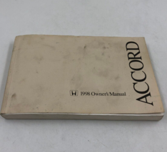 1998 Honda Accord Owners Manual Handbook OEM H04B43027 - $26.99