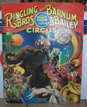 1981 Ringling Bros. &amp; Barnum &amp; Bailey Circus Program Gunther Gebel-Williams - £26.58 GBP