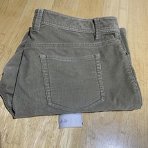 Eddie Bauer Pants Womens 14 Brown Corduroy Curvy Boot Cut Retro Y2K - $323.04 MXN