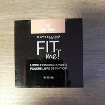 MAYBELLINE Fit Me! Loose Finishing Powder -35 Deep NEW, SEALED - $10.88