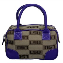 LSU Louisiana State Tigers The Heiress Handbag with Aztec Earrings and Necklace - £56.04 GBP