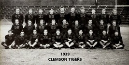 1939 CLEMSON TIGERS 8X10 PHOTO TEAM PICTURE NCAA FOOTBALL WIDE BORDER - £3.88 GBP
