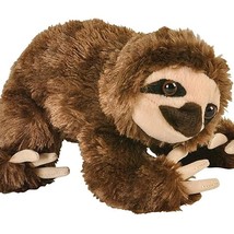 Brown Sloth Plush Toy, 1Pc, Soft Stuffed Sloth Toy For Kids With Hard Plastic Ey - £27.25 GBP