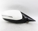 Right Passenger Side White Door Mirror Power Folding 14-16 KIA CADENZA O... - £176.75 GBP