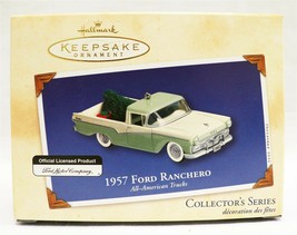 VINTAGE 2002 Hallmark Keepsake Christmas Ornament 1957 Ford Ranchero - £19.34 GBP