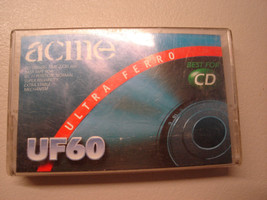ACME UF60 AUDIO CASSETTE TAPE Type I - $8.25