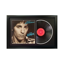 Bruce Springsteen &quot;The River&quot;Original Vinyl Record Professionally Framed Display - £181.10 GBP