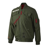New Adidas Originals Star Wars Han Solo Hoodie Jacket Sweater Olive Coat O58953 - £125.85 GBP