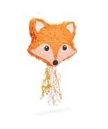 Small Pull String Fox Pinata For Woodland Birthday Party Decorations (16... - $35.99