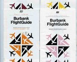 Burbank Glendale Pasadena Airport Flight Guides Spring Summer Fall Winte... - £42.86 GBP