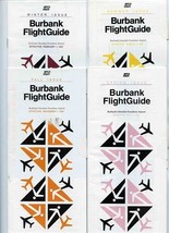 Burbank Glendale Pasadena Airport Flight Guides Spring Summer Fall Winter 1997 - £42.73 GBP