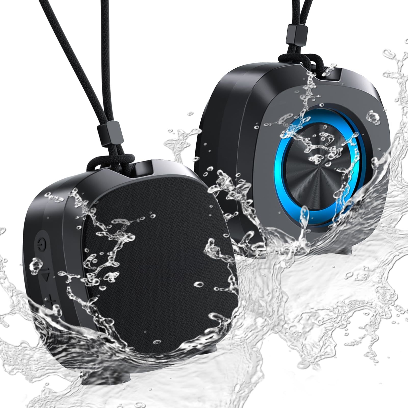 Portable Bluetooth Speakers, Small Wireless Speaker with Loud Stereo Sound, Dee