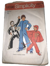 Simplicity 6696 Boy&#39;s Skeleton, Devil, and Astronaut Costumes, Size 7, 8... - £3.05 GBP