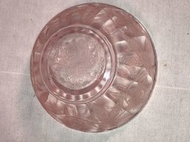 Vintage Pink Floral Depression Glass 4 Inch Berry Bowl Mint - £11.98 GBP