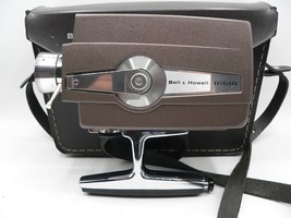 Super 8 Bell &amp; Howell Optronic Eye Perpetua Drive Movie Camera With Film... - $177.89 MXN