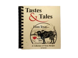 Tastes and Tales From Texas With Love Peg Hein Recipe Book Comb Bound Longhorn - £12.62 GBP