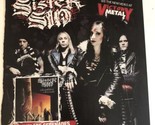 Vintage Sister Sin Metal Magazine Pinup Picture - $5.93