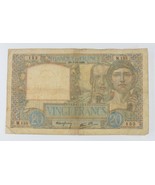 1939 France 20 Francs Note &quot; Science Et Travail &quot; Très Bon État P #92a - $73.47
