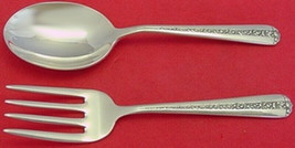 Rambler Rose by Towle Sterling Silver Baby Set 2-Piece 4 1/4&quot; Child&#39;s Flatware - £84.85 GBP
