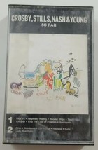 Crosby, Stills, Nash, &amp; Young So Far Cassette Tape 1974 Atlantic  - £4.69 GBP