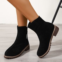 Women Platform Flats Sport Boots Suede High Shoes New Winter Autumn Booties Fash - £26.33 GBP