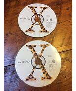 Mac OS X 10 v10.2 Jaguar Macintosh Upgrade Install Software Discs CDs 2002 - $39.99