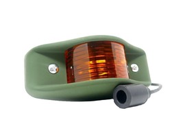 24v LED Universal Militar Lateral Marcador Luz Verde Ámbar 12446845-1 Hu... - $32.28
