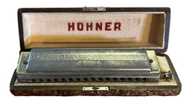&quot;The 64 Chromonica&quot; Model 280/64 &quot;C&quot; By M. Hohner With Wood Storage Box - £91.97 GBP