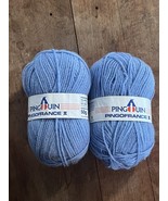 Yarn Pingouin Pingofrance II  75%Acrylic 25%Wool Yarn 50g Color 103 Blue... - $14.73 CAD