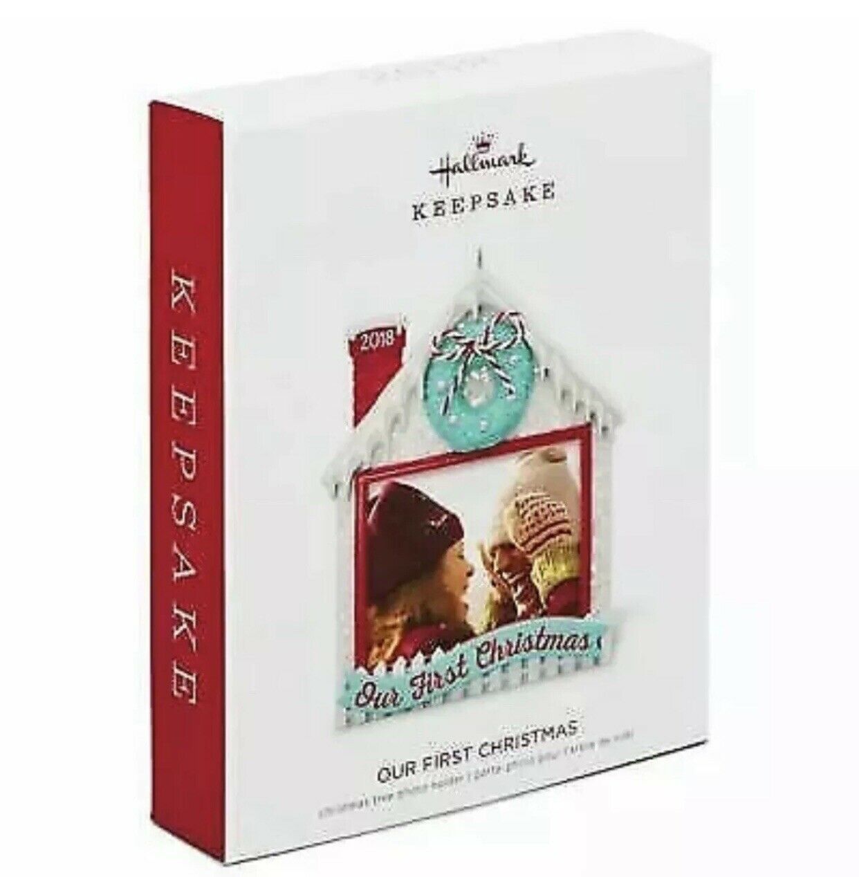 Hallmark 2018 Our First Christmas Photo Keepsake Ornament - $12.95