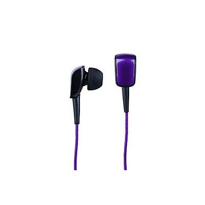 T-Mobile Stéréo Corde Écouteur 3.5mm W / Micro Original, Violet &amp; Noir - $7.91